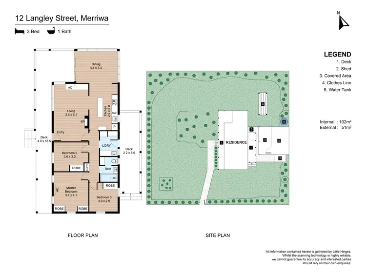 Floorplan of Homely house listing, 12 LANGLEY STREET, Merriwa NSW 2329
