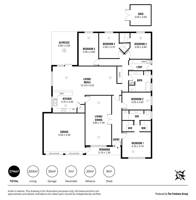 Floorplan of Homely house listing, 3 Delta Court, Salisbury Downs SA 5108