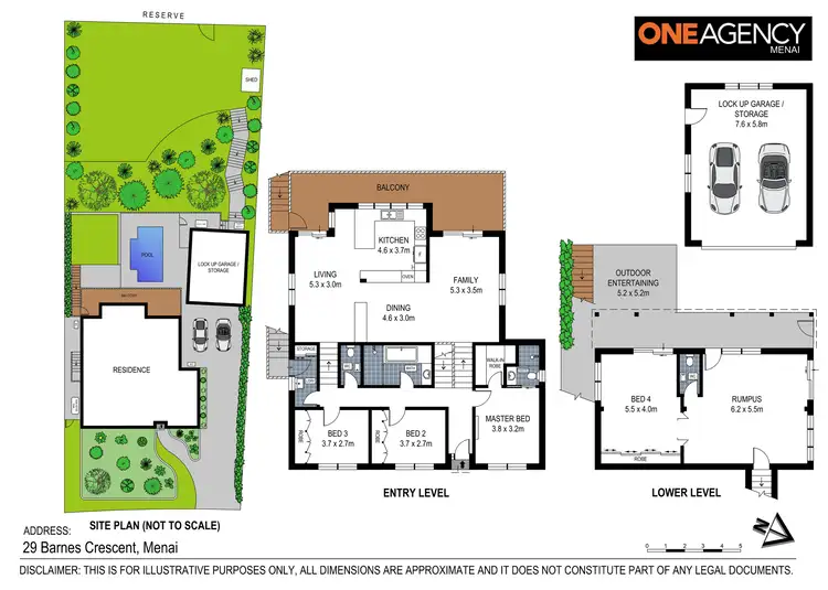 Floorplan of Homely house listing, 29 Barnes Crescent, Menai NSW 2234