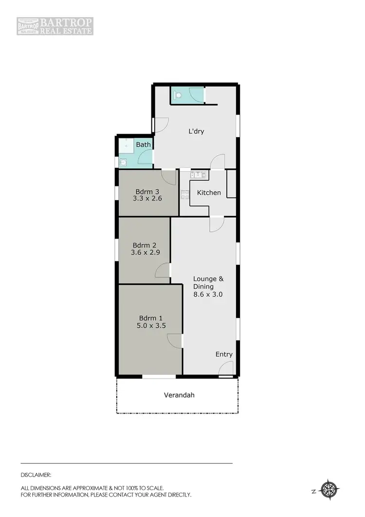 Floorplan of Homely house listing, 8 Rice Street, Ballarat East VIC 3350