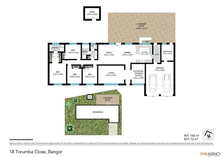 Floorplan of Homely house listing, 18 Torumba Close, Bangor NSW 2234