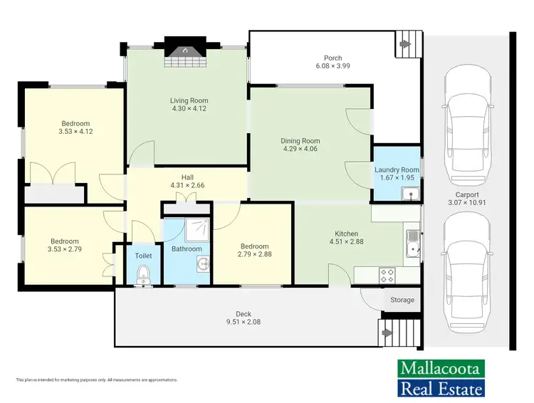 Floorplan of Homely house listing, 30 Maurice Avenue, Mallacoota VIC 3892