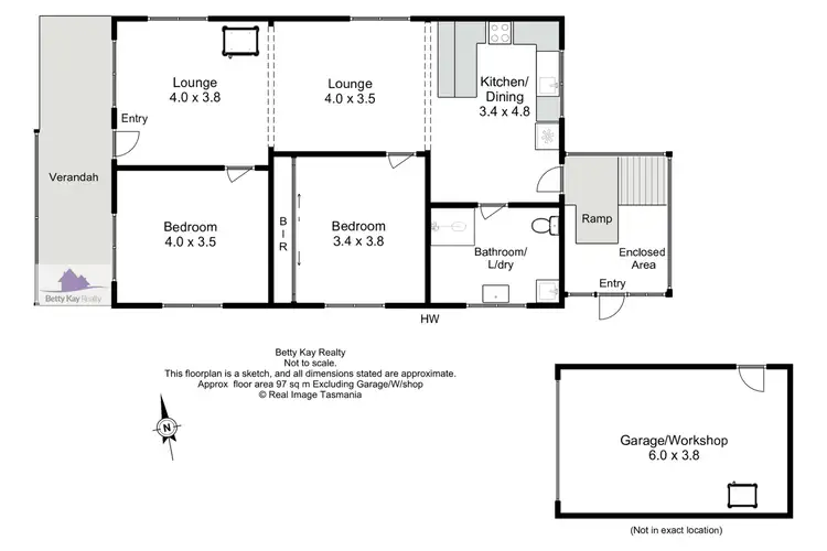 Floorplan of Homely house listing, 3 Nelson Street, Smithton TAS 7330