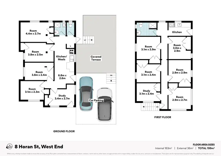 Floorplan of Homely house listing, 8 Horan St, West End QLD 4101
