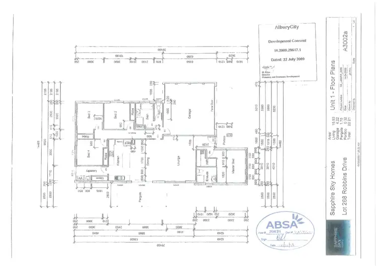 Floorplan of Homely townhouse listing, 1/12 Robbins Drive, East Albury NSW 2640