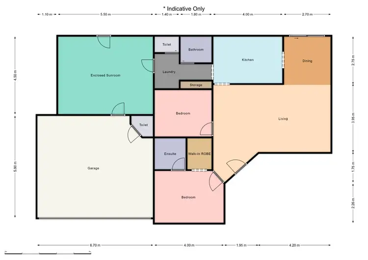 Floorplan of Homely house listing, 4 Oceanic Place, Old Bar NSW 2430