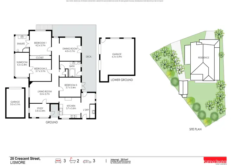 Floorplan of Homely house listing, 25 Crescent Street, Lismore NSW 2480