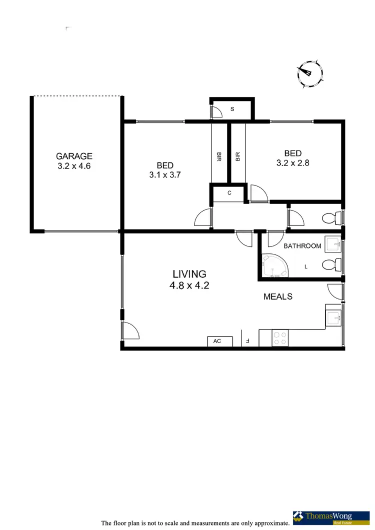 Floorplan of Homely unit listing, 4/33 Windsor Avenue, Springvale VIC 3171