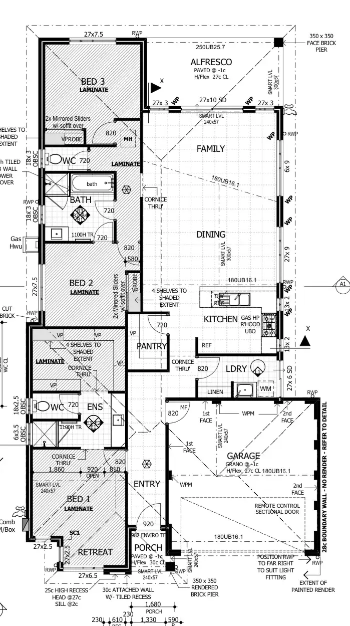 Floorplan of Homely house listing, 41 Bedgebury Road, Hilbert WA 6112