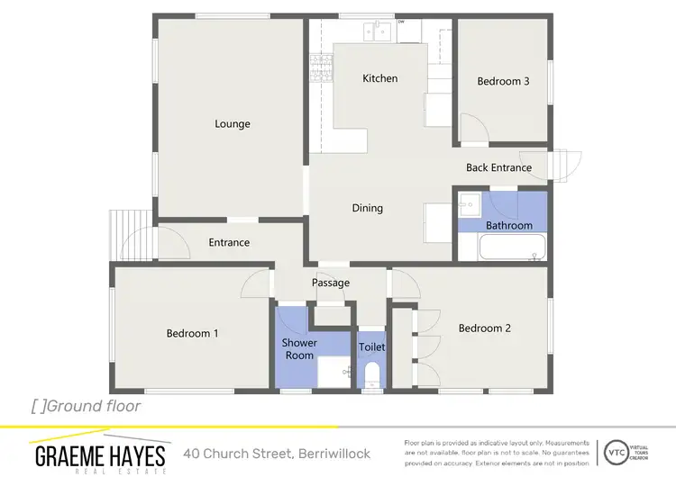 Floorplan of Homely house listing, 40 Church Street, Berriwillock VIC 3531