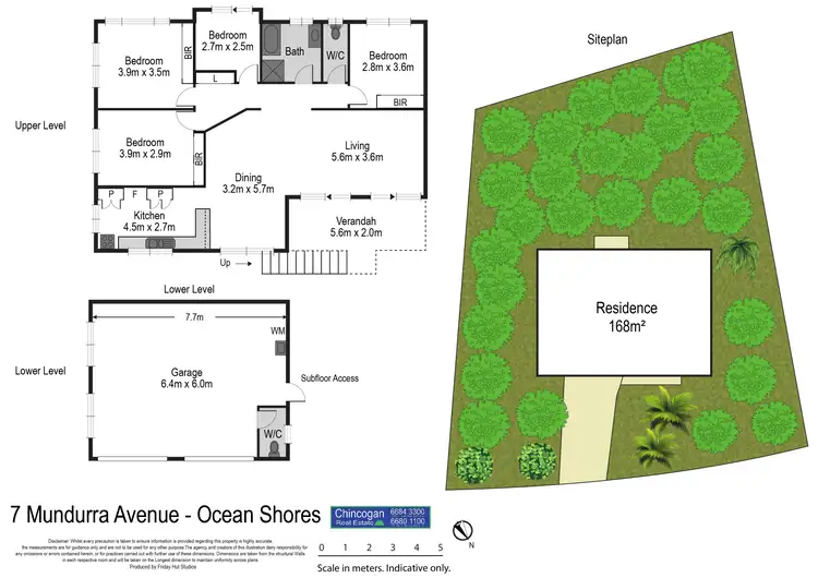 Floorplan of Homely house listing, 7 Mundurra Avenue, Ocean Shores NSW 2483