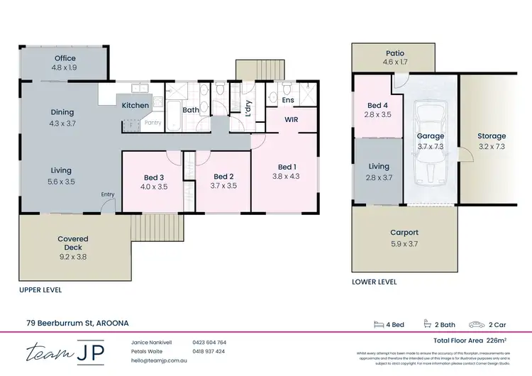 Floorplan of Homely house listing, 79 Beerburrum Street, Aroona QLD 4551