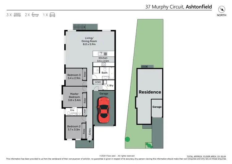 Floorplan of Homely house listing, 37 Murphy Circuit, Ashtonfield NSW 2323