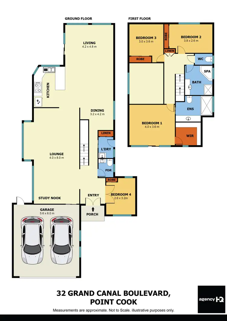 Floorplan of Homely house listing, 32 Grand Canal Boulevard, Sanctuary Lakes VIC 3030