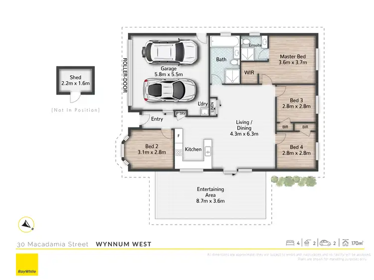 Floorplan of Homely house listing, 30 Macadamia Street, Wynnum West QLD 4178
