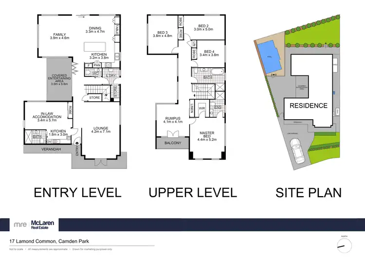 Floorplan of Homely house listing, 17 Lamond Common, Camden Park NSW 2570