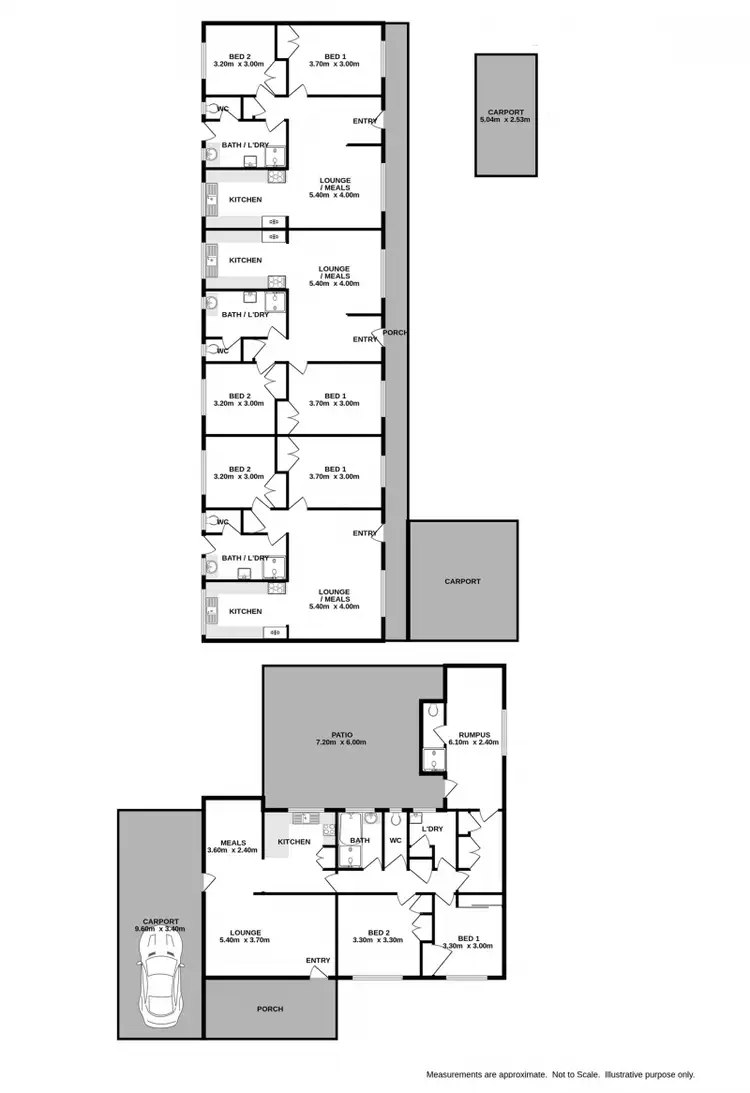 Floorplan of Homely house listing, 11 Harper Avenue, Beechworth VIC 3747