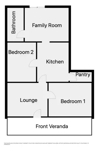 Floorplan of Homely house listing, 13 Dyer Street, Rupanyup VIC 3388