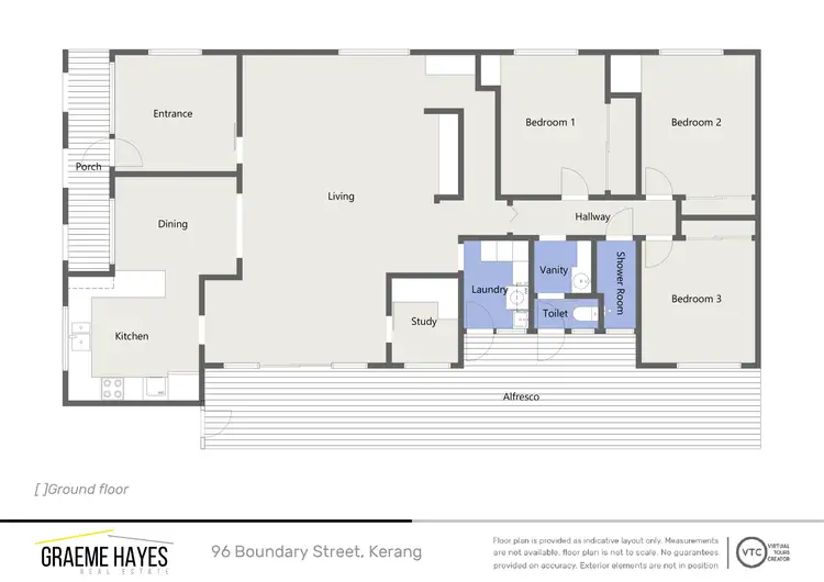 Floorplan of Homely house listing, 96 Boundary Street, Kerang VIC 3579