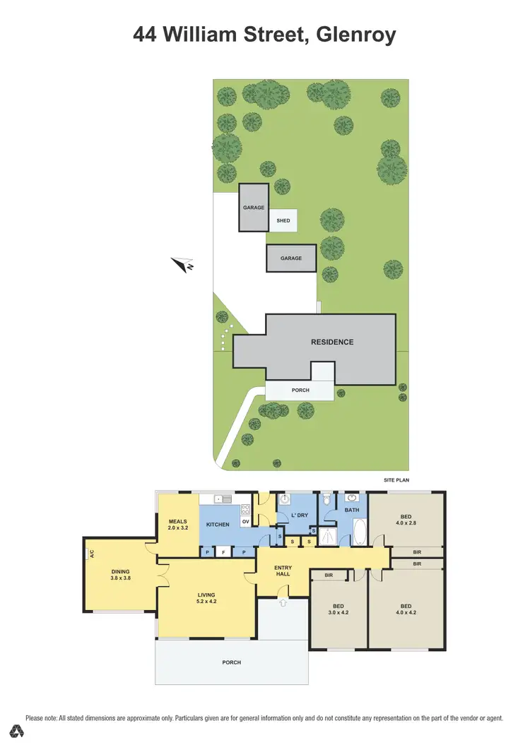 Floorplan of Homely house listing, 44 William Street, Glenroy VIC 3046