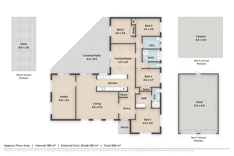 Floorplan of Homely rural property listing, 74 Candowie Crescent, Karana Downs QLD 4306
