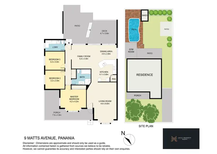 Floorplan of Homely house listing, 9 Matts Avenue, Panania NSW 2213
