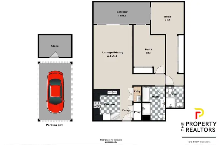 Floorplan of Homely apartment listing, Address available on request