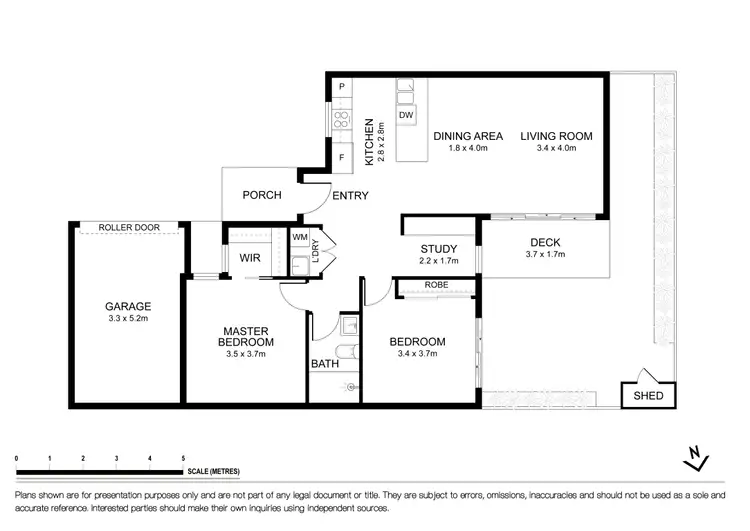 Floorplan of Homely unit listing, 2/99 Rose Street, Coburg VIC 3058
