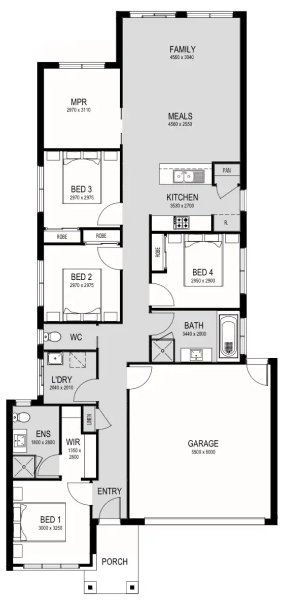 Floorplan of Homely house listing, 2132 Pinatubo Street, Truganina VIC 3029