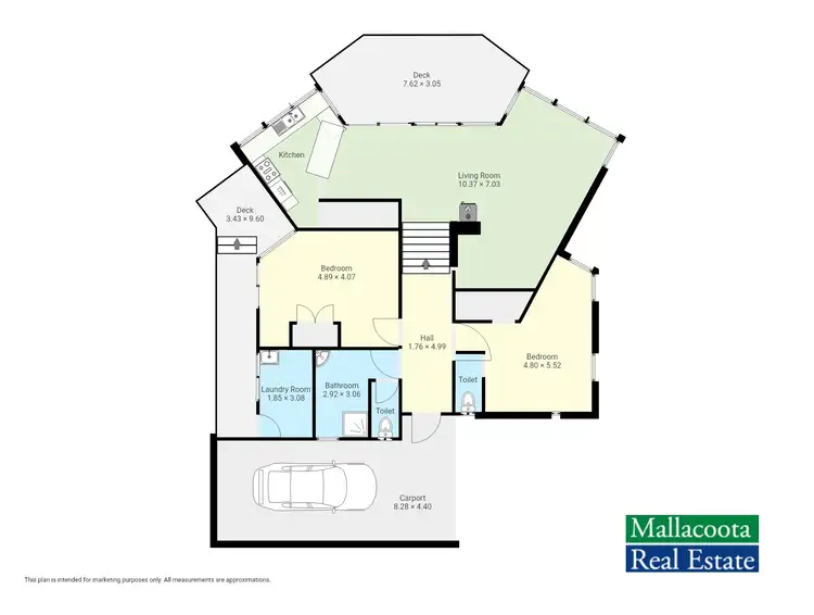 Floorplan of Homely house listing, 28 Karbeethong Avenue, Mallacoota VIC 3892