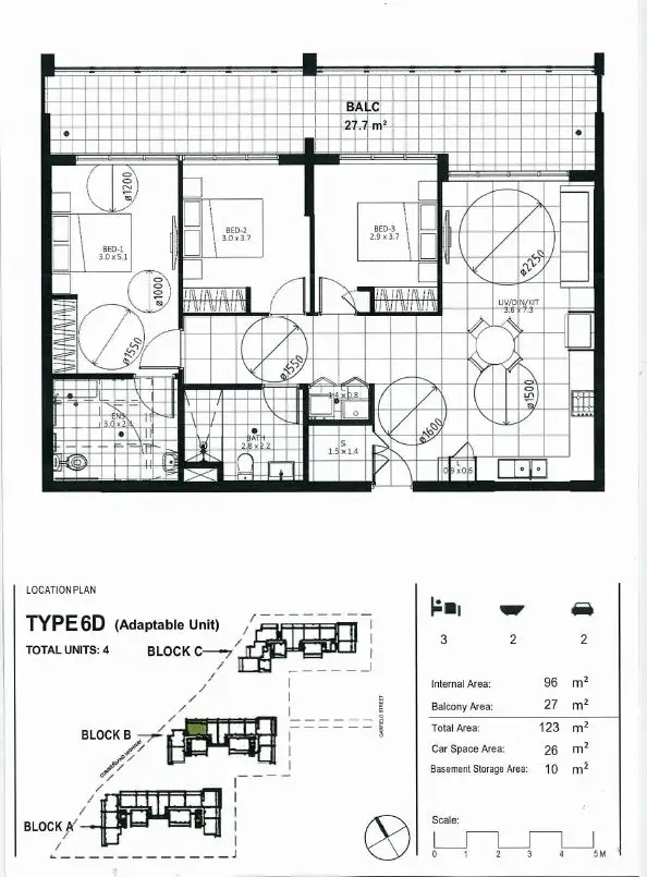 Floorplan of Homely apartment listing, 303B/31 Garfield St, Wentworthville NSW 2145