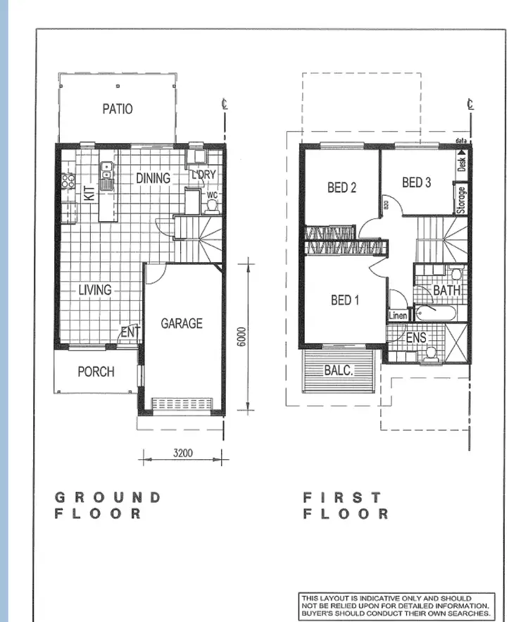 Floorplan of Homely townhouse listing, Address available on request