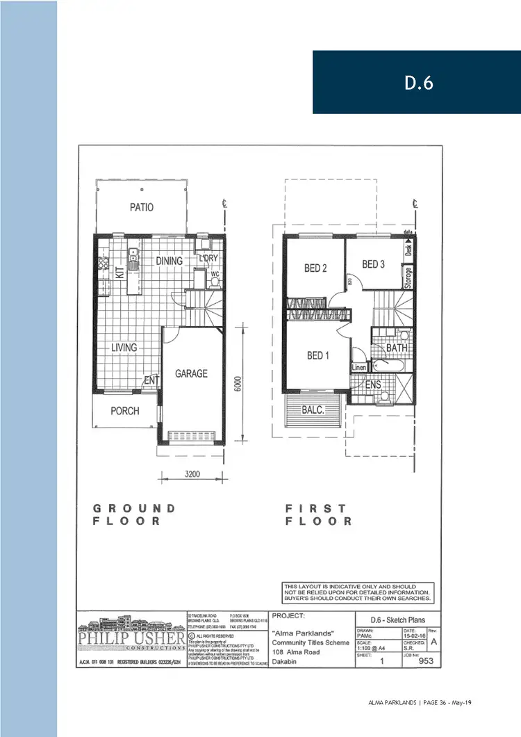 Floorplan of Homely townhouse listing, 69/108 Alma Road, Dakabin QLD 4503