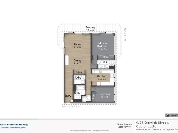 Floorplan of Homely apartment listing, unit 9/23 Garrick Street, Coolangatta QLD 4225