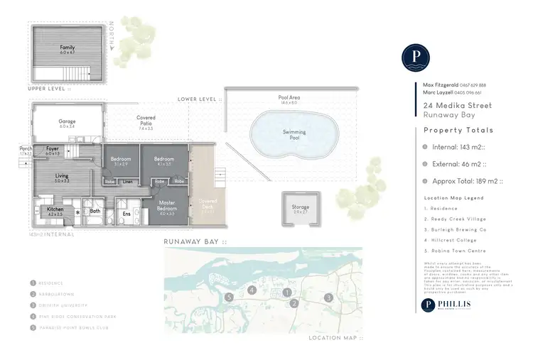 Floorplan of Homely house listing, 24 Medika Street, Runaway Bay QLD 4216
