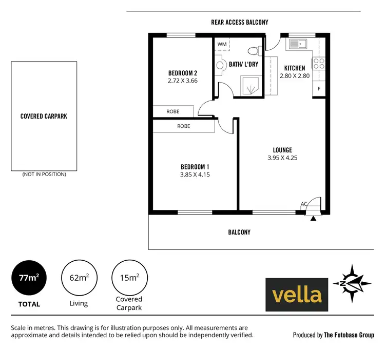 Floorplan of Homely apartment listing, 7/22-24 Charles Street, Norwood SA 5067