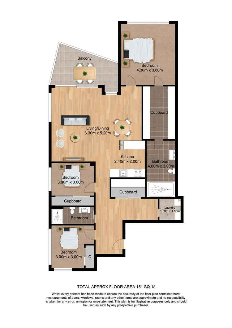 Floorplan of Homely unit listing, 1008/21 Buchanan Street, West End QLD 4101