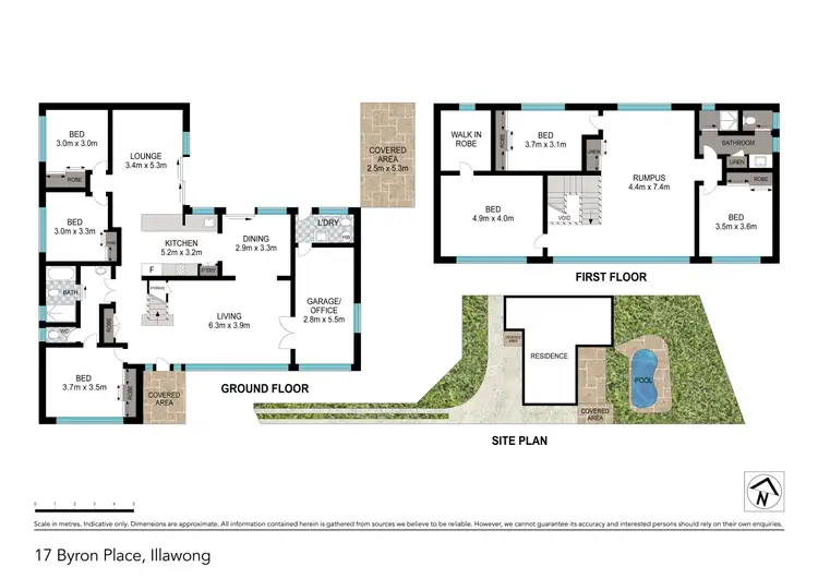 Floorplan of Homely house listing, 17 Byron Place, Illawong NSW 2234