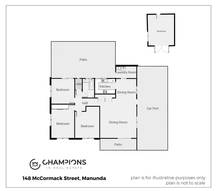 Floorplan of Homely house listing, 148 McCormack Street, Manunda QLD 4870