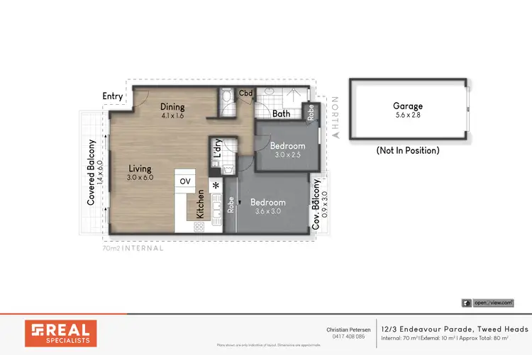 Floorplan of Homely unit listing, 12/3 Endeavour Parade, Tweed Heads NSW 2485