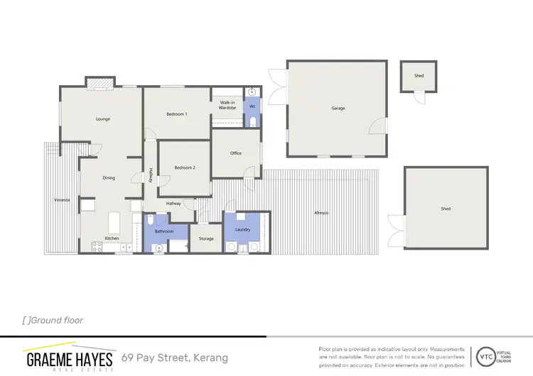 Floorplan of Homely house listing, 69 Pay Street, Kerang VIC 3579