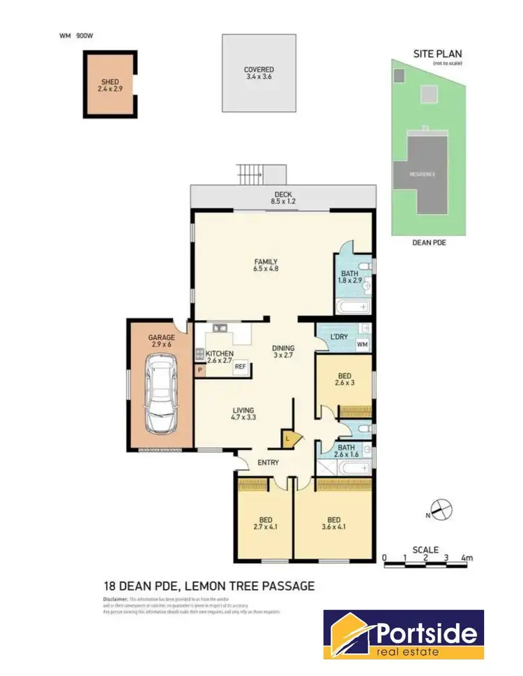 Floorplan of Homely house listing, 18 Dean Parade, Lemon Tree Passage NSW 2319