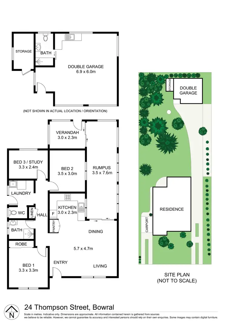 Floorplan of Homely house listing, 24 Thompson Street, Bowral NSW 2576