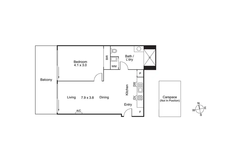 Floorplan of Homely apartment listing, 114/360 Moreland Road, Brunswick West VIC 3055