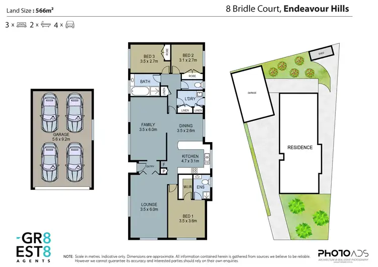 Floorplan of Homely house listing, 8 Bridle Court, Endeavour Hills VIC 3802