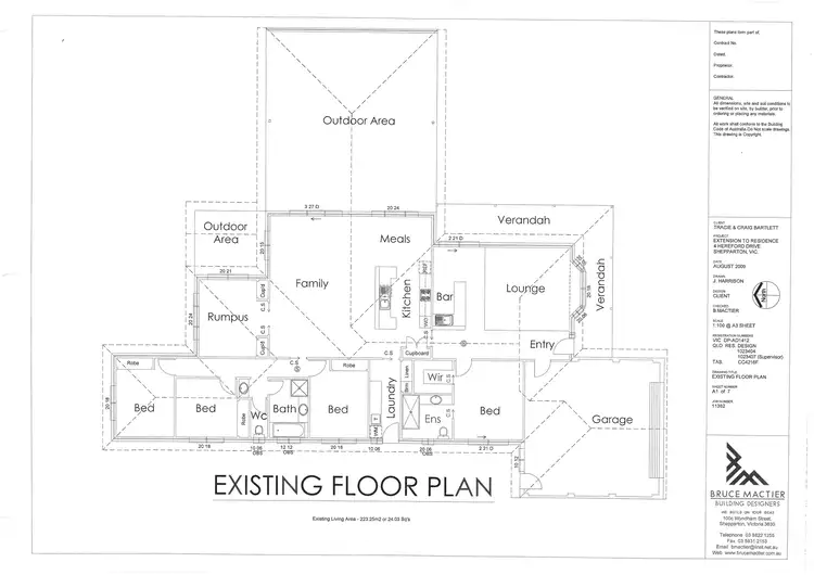 Floorplan of Homely house listing, 4 Hereford Drive, Shepparton VIC 3630