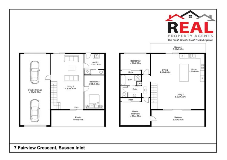 Floorplan of Homely house listing, 7 Fairview Crescent, Sussex Inlet NSW 2540