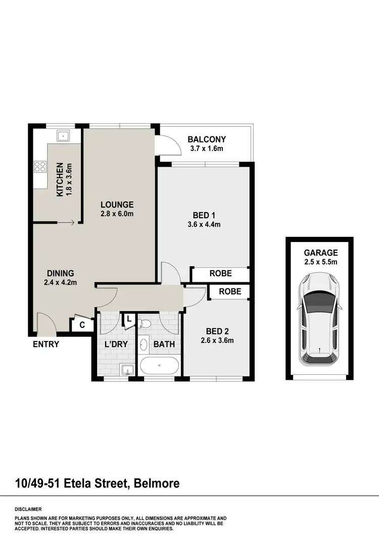 Floorplan of Homely apartment listing, 10/49-51 Etela Street, Belmore NSW 2192