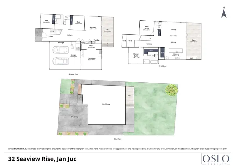 Floorplan of Homely house listing, 32 Seaview Rise, Jan Juc VIC 3228