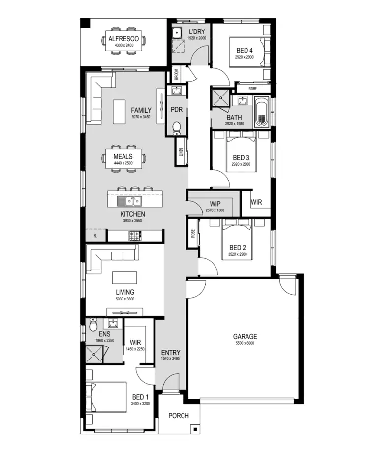 Floorplan of Homely house listing, 2301 Topiary Street, Nar Nar Goon VIC 3812